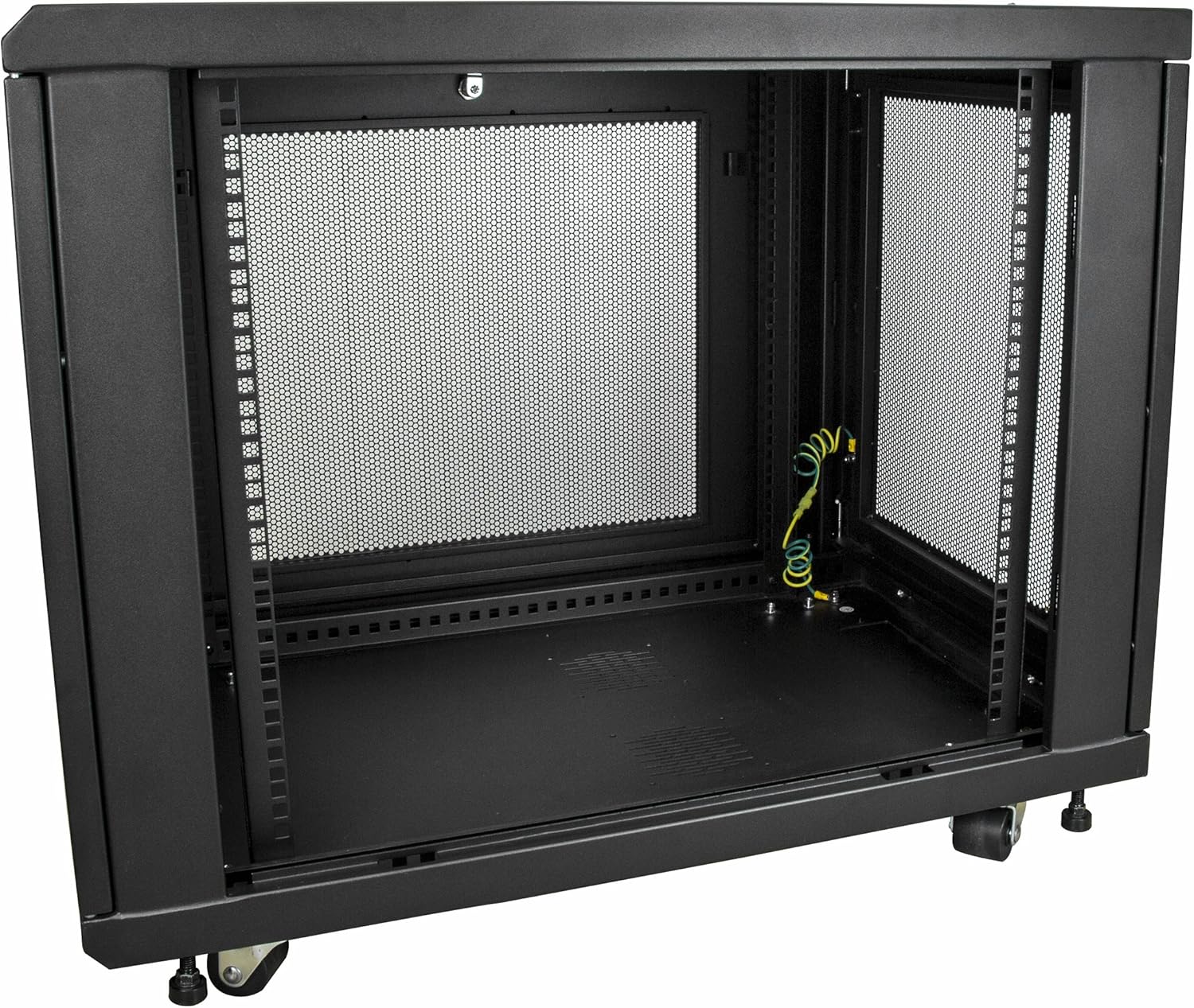 StarTech.com 4-Post 12U Server Rack Cabinet, 19