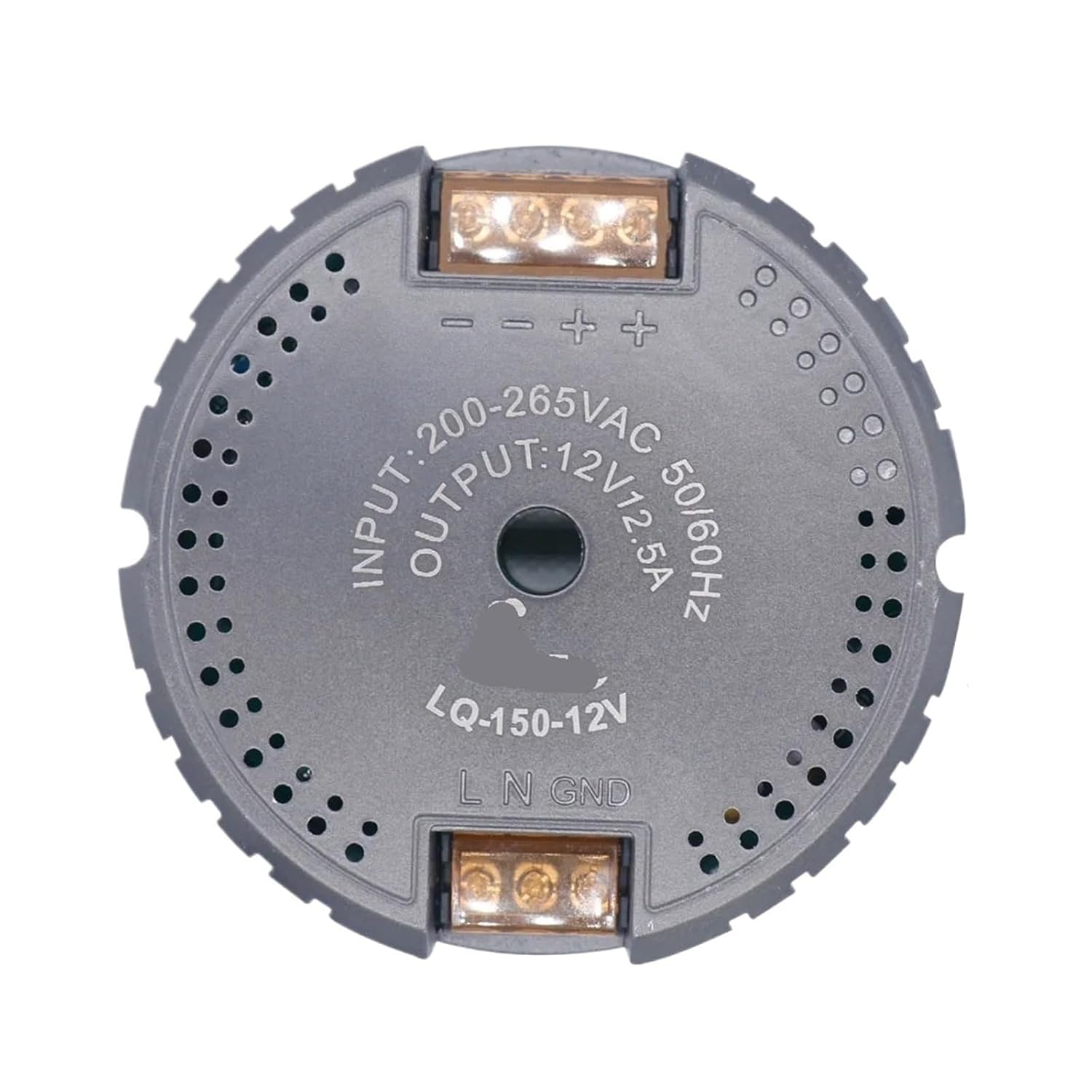LED Driver AC200-240V to DC12V 5a 8A 12a Lamp 60W 100W 150W Round(150W 12V Round)
