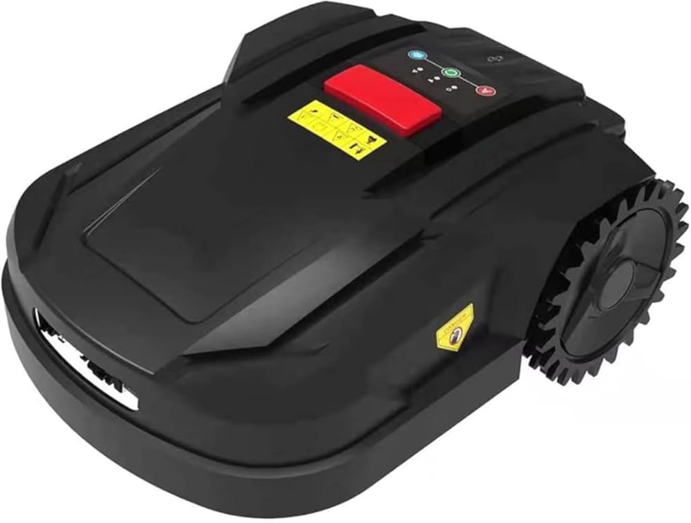 Robot Lawn Mower for Small Lawn Updated with 4.4 Ah Lithium Battery, Multi-Colored