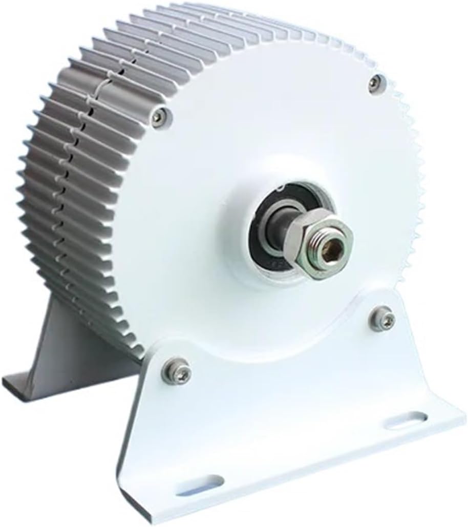 Wind Turbine Generator 1000W 1500W Wind Turbine Generator 12V 24V 48V Water Turbine Hydro tor Low Starting Speed for Home(with Base,96V_1500W)