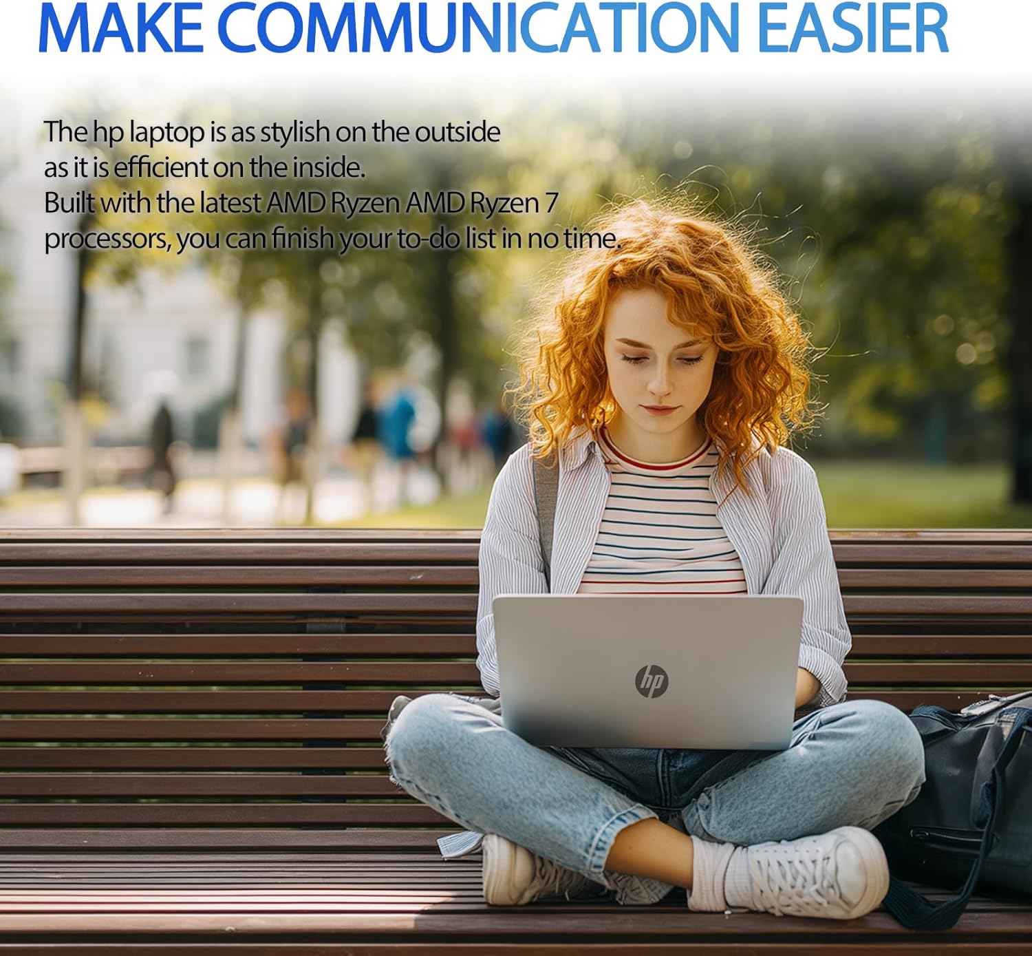 HP 15.6-inch Touchscreen Laptop Computer for Business & Student, 16GB RAM, 1TB SSD, AMD Ryzen 7 7730U, FHD Touch Anti Glare Display, Numeric Keyboard, Copilot, WiFi 6, Camera, Win 11 Pro, Accessories