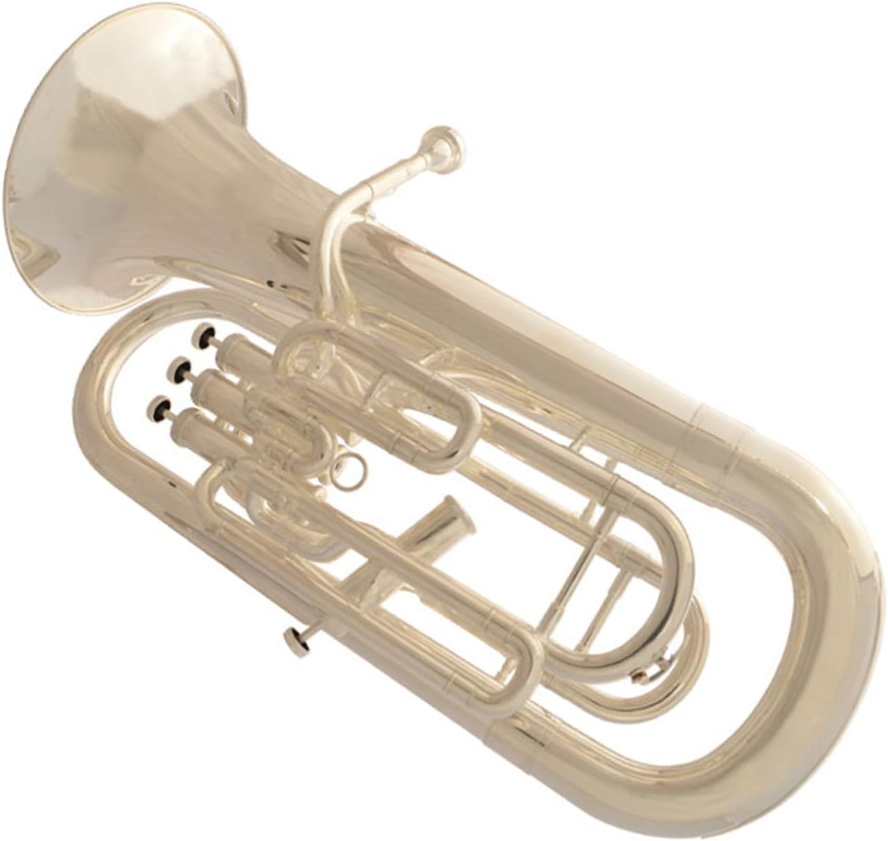 Musical Instrument Euphonium Silver Plated Keys Professional Performance Euphonium All-brass Instrument