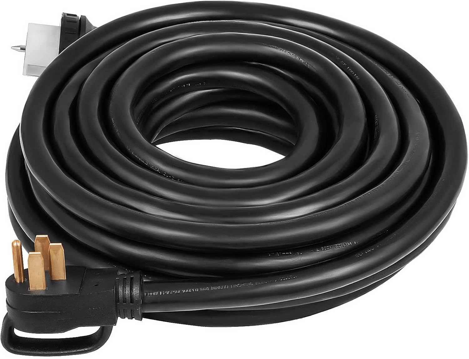 Happybuy 50ft 50 Amp Generator Extension Cable, 125V 250V, with Special Connectors