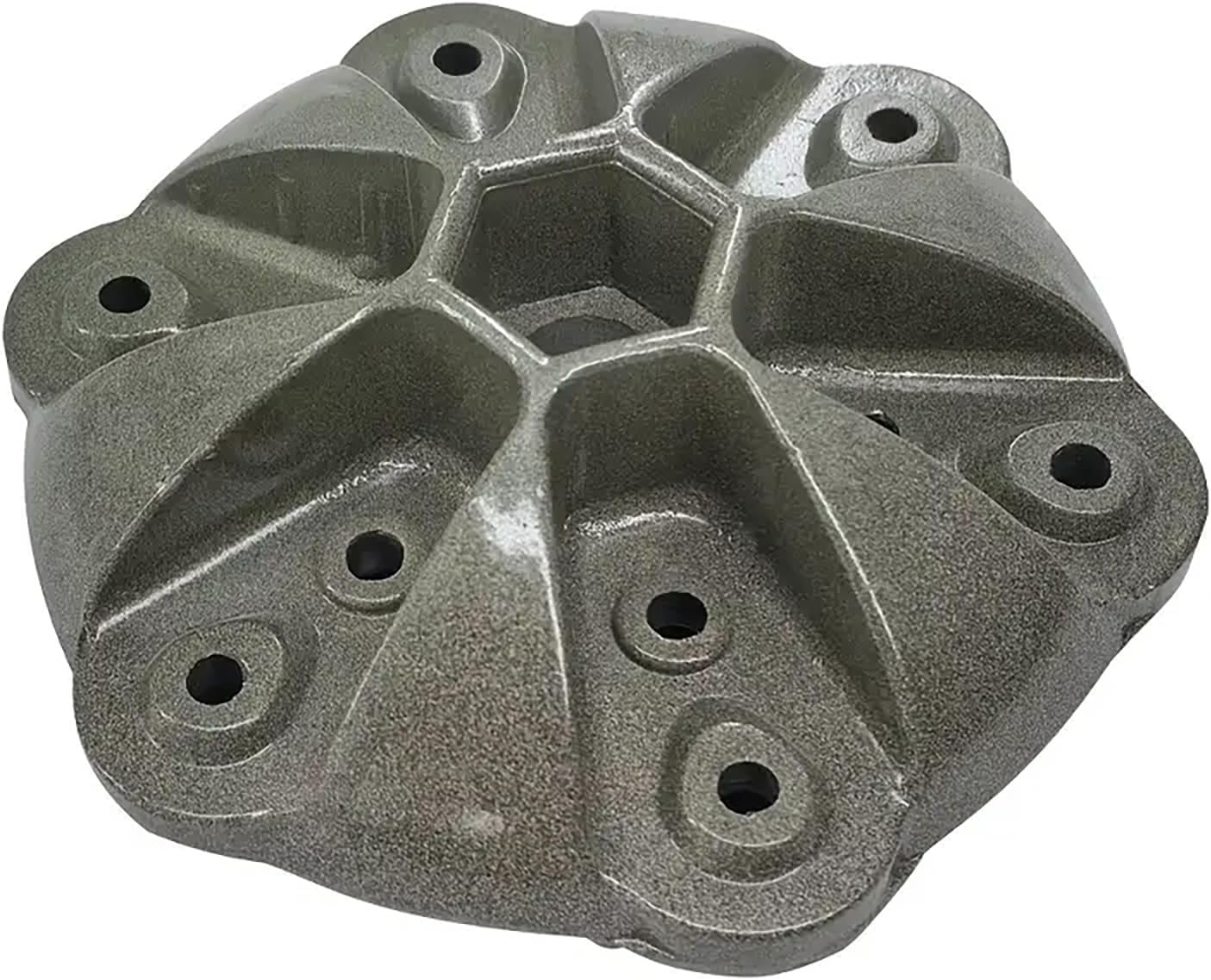 135mm Wind Turbine Hub Kit with Cover, Screws, and Nuts for 3/5/6 Blades – DIY Horizontal Axis Wind Generator Accessories(6 Wheel hub)