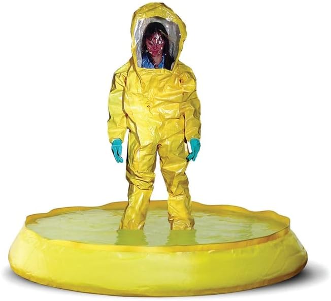 100 Gallon Capacity, Decontamination Pool, Without Drain, SpillNEST™, Yellow - T8602