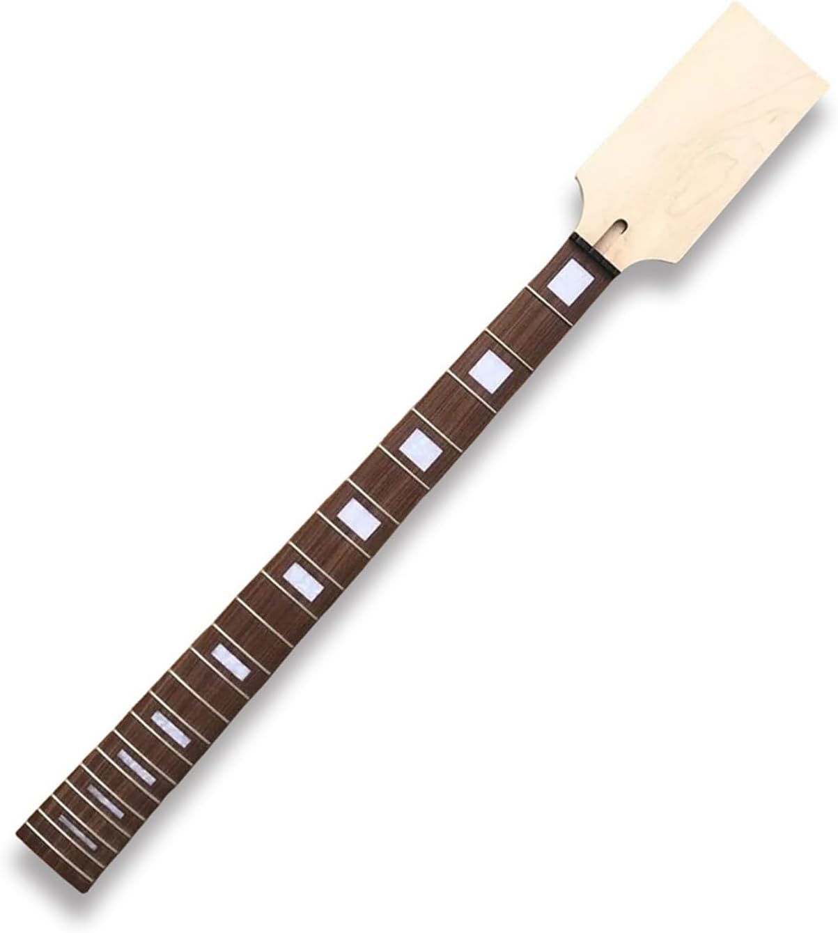 Replacement Guitar Neck Single 22-fret 34-inch Maple Neck Electric Guitar Electric Bass Semi-finished Accessories Rosewood Fingerboard