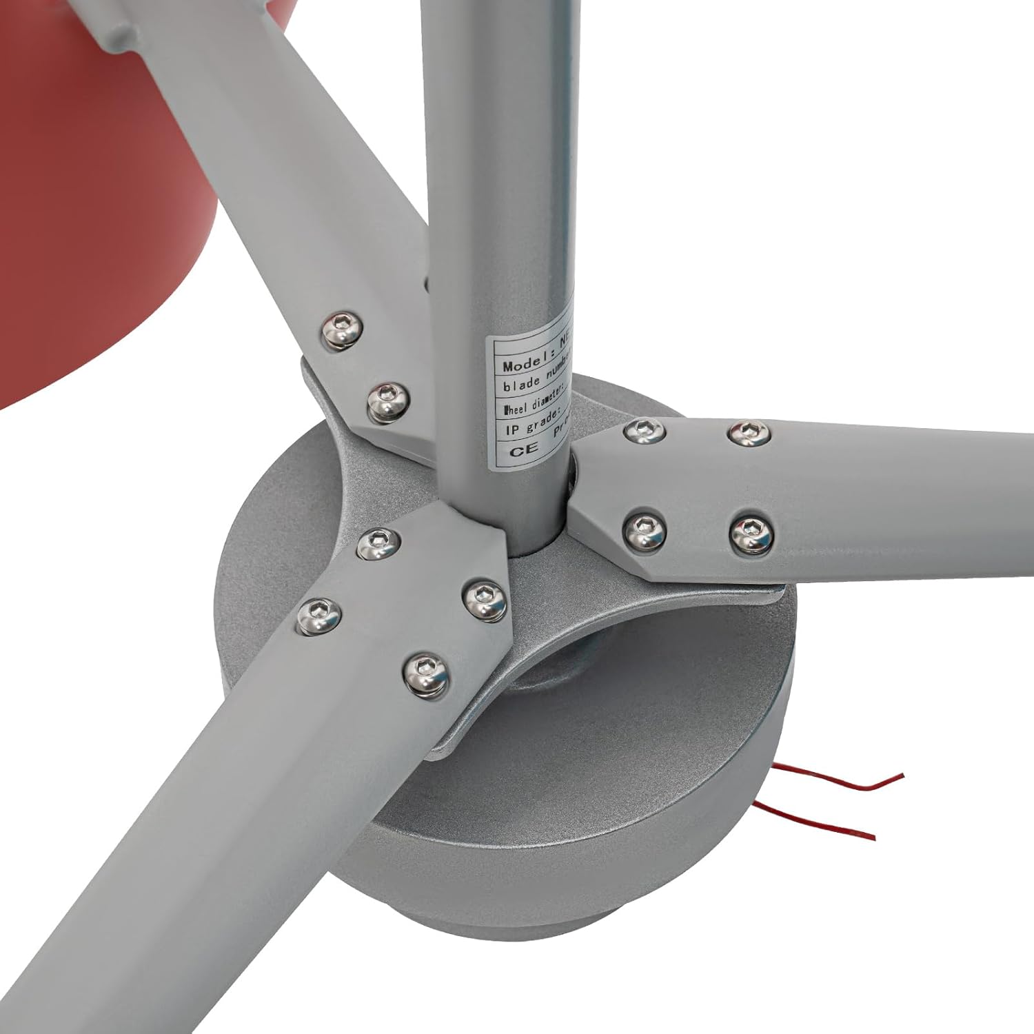 400W 3-Blades Helix Wind Turbine Generator Kit, 12V/24V Vertical Helix Wind Power Turbine Generator Kit with Windmill Controller, Wind Turbine Generator for Marine RV Home