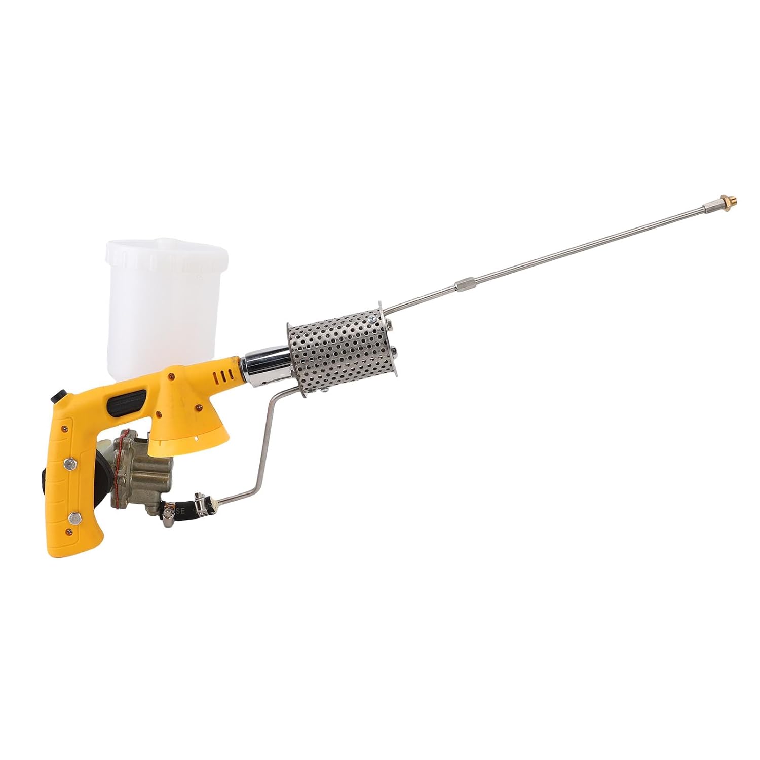 Bee Fogger ABS Stainless Steel High Efficiency Beehive Heating Sprayer Beekeeping Tool with Detachable Nozzle Fine Particle Filter for Healthier Hives Boost Productivity