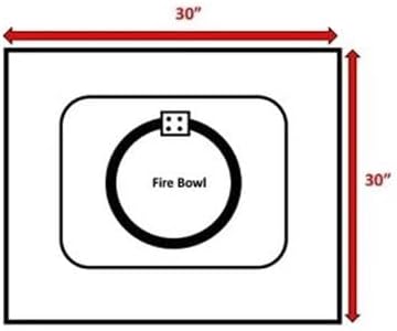 Living Source International 25'' H x 30'' W Steel Outdoor Fire Pit White