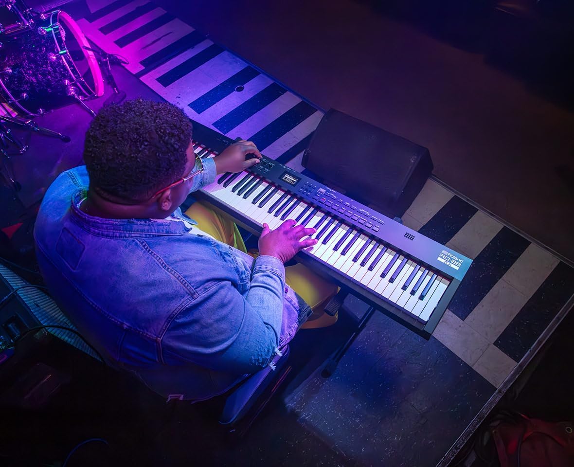 Roland RD-88 EX Stage Piano | 88-Note Keyboard with Expanded Sounds & Supreme Durability | SuperNATURAL Technology | ZEN-Core Engine with Over 3000 Onboard Sounds | Onboard Stereo Speakers