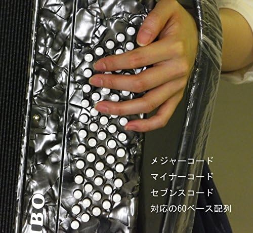 Tombo GT-60B Accordion Solo Dragonfly Cosmo Gray Pearl