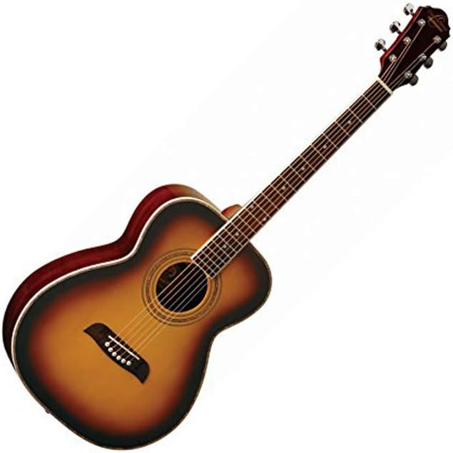 Oscar Schmidt OF2 Folk-Size Acoustic Guitar - Tobacco Sunburst