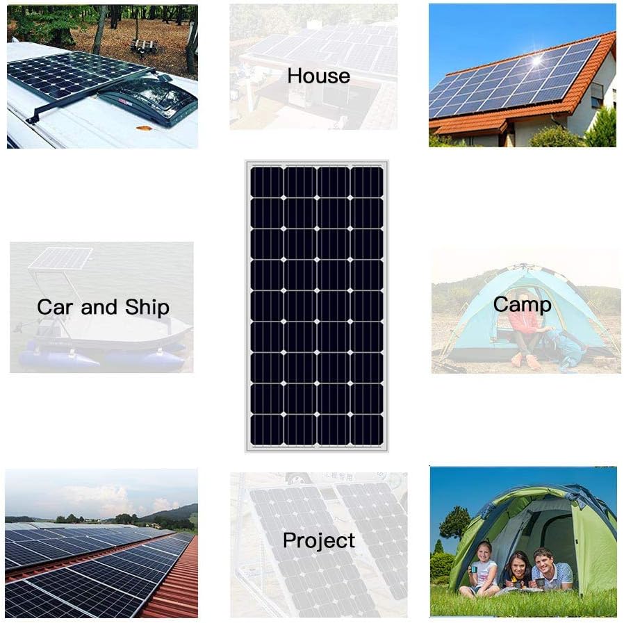 1200 Watts Wind Solar Powered System(Hybrid System Kit): 800W Wind Turbine Generator + 4pcs 100W Monocrystalline Solar Panel + 2000W Pure Since Wave Inverter(Peak 4000W)+Accessories