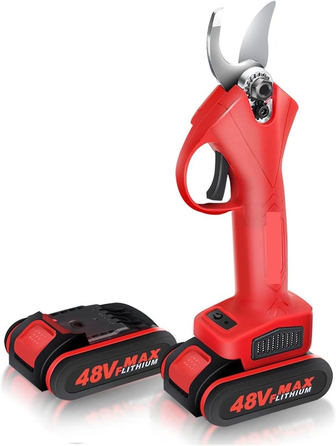 Electric Pruning Shears, Cordless Pruner Electric Pruning Shear Efficient Tree Bonsai Pruning Branches Cutter with 2pc Lithium-ion Battery