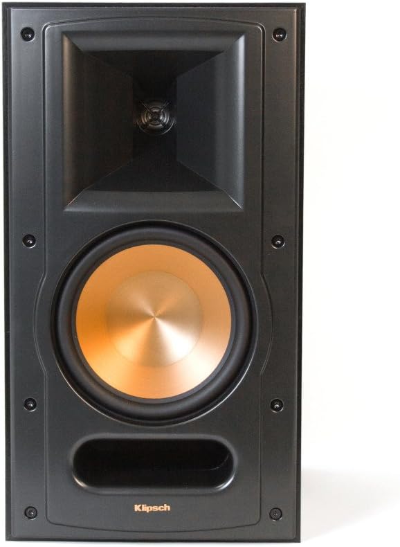 Klipsch RB-61 II Reference Series Bookshelf Loudspeakers, Black (Pair)