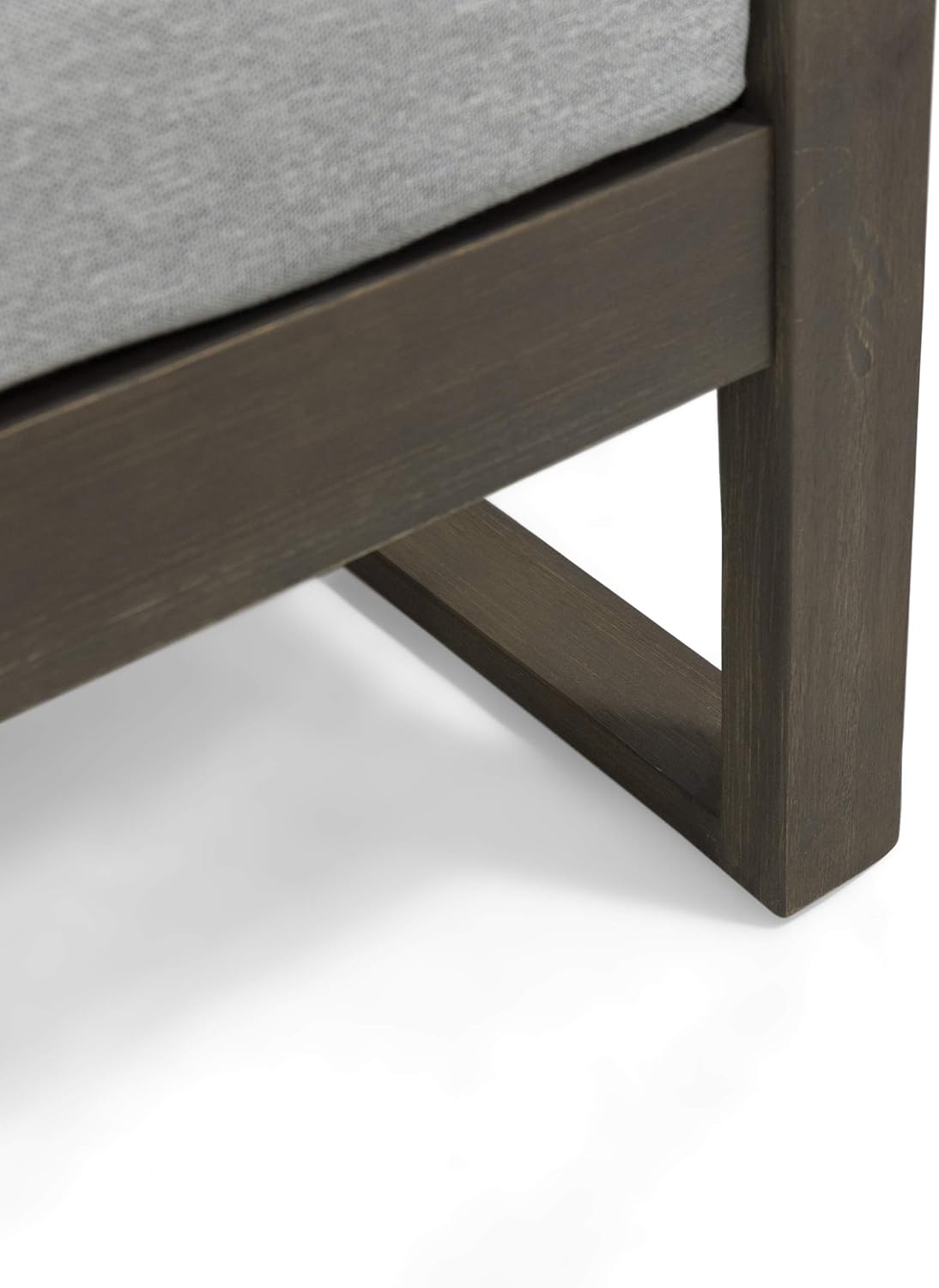 Great Deal Furniture Outdoor 4 Seater Chat Set with Fire Pit, Gray Finish, Light Gray, and Dark Gray