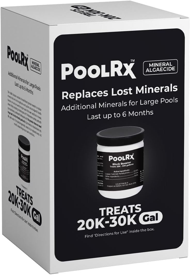 Pool Rx Booster Black 20k-30k Gallons, Booster - Single (102066)