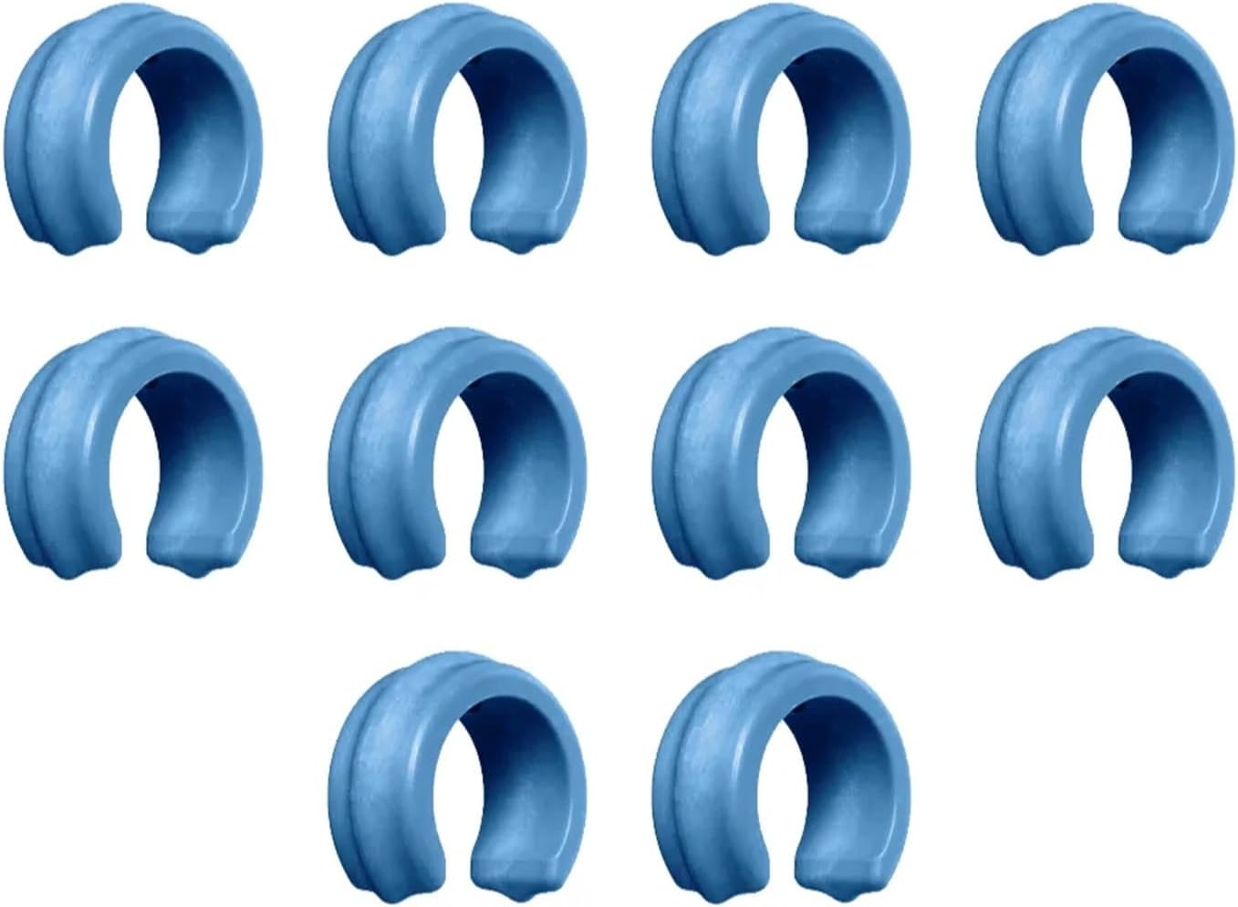 10-1PC Universal Pool Cleaner Hose Weight Pool Cleaner Hose Counterweight,Compatible for Zodiac Baracuda W83247 X70105 Pool Cleaner Parts(10PCS Blue)