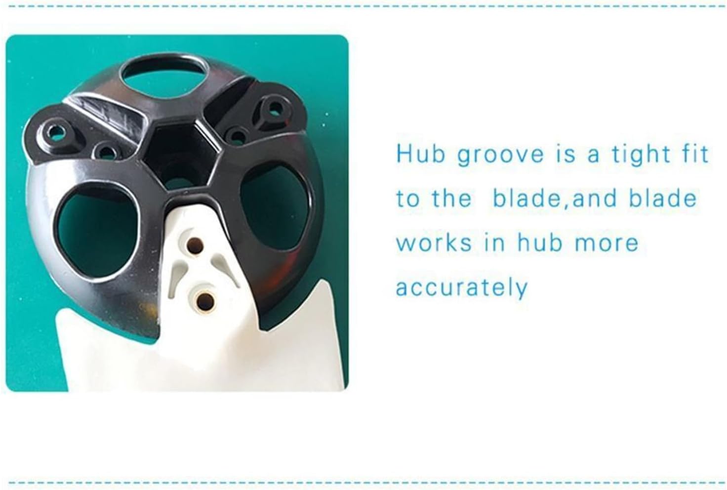 3/5/6 Blade Hub Cover Home Wind Turbine Generator Suitable for 3 5 6 Blade Durable Universal Hub (Color : Three Leaves)