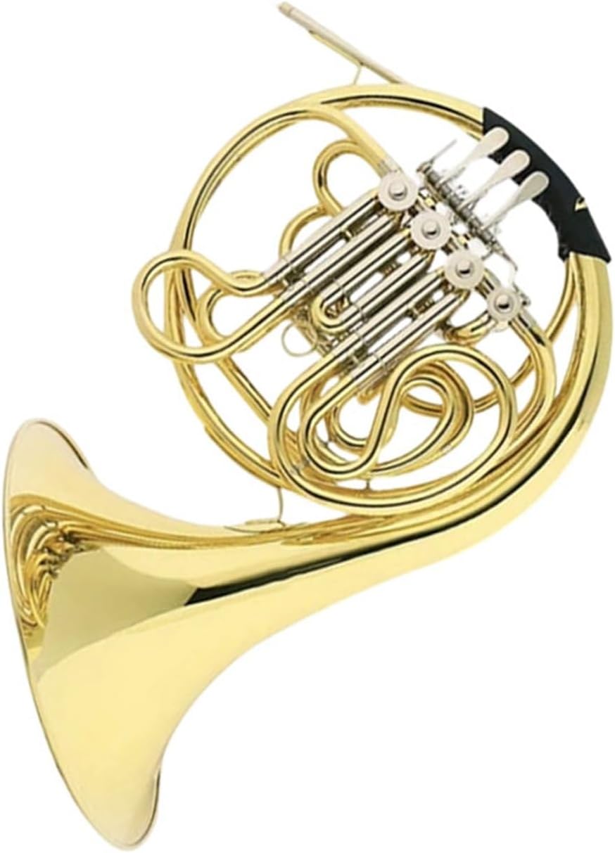 4 Key French Horn French Horn Four Key Single Row Split Double Integrated Beginner Brass Instrument(2)