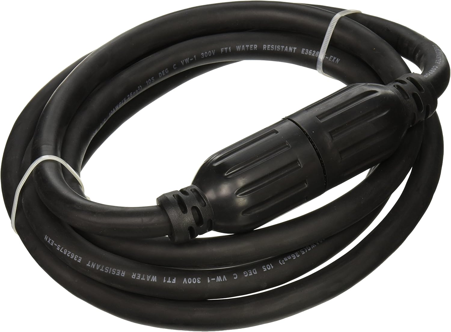 Generac 6327 10-Foot 30-Amp Generator Cord - Secure Power Connection for Your Generator - NEMA L14-30 Ends for Maximum 7,500 Watt Generators