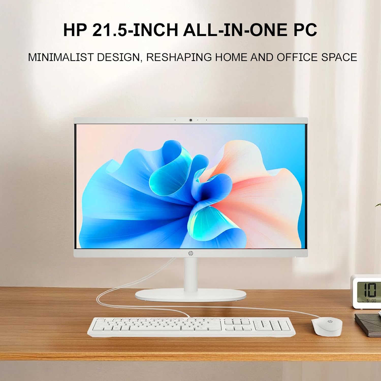 HP All in One Desktop Computer for Home, Intel Celeron J4025, 21.5 inch FHD Anti-Glare, WiFi 6, 16 GB DDR4, 1 TB SSD, 1TB USB Flash Drive, Home PC, Wired KB & Mouse, Windows 11 Pro, W/Accessories