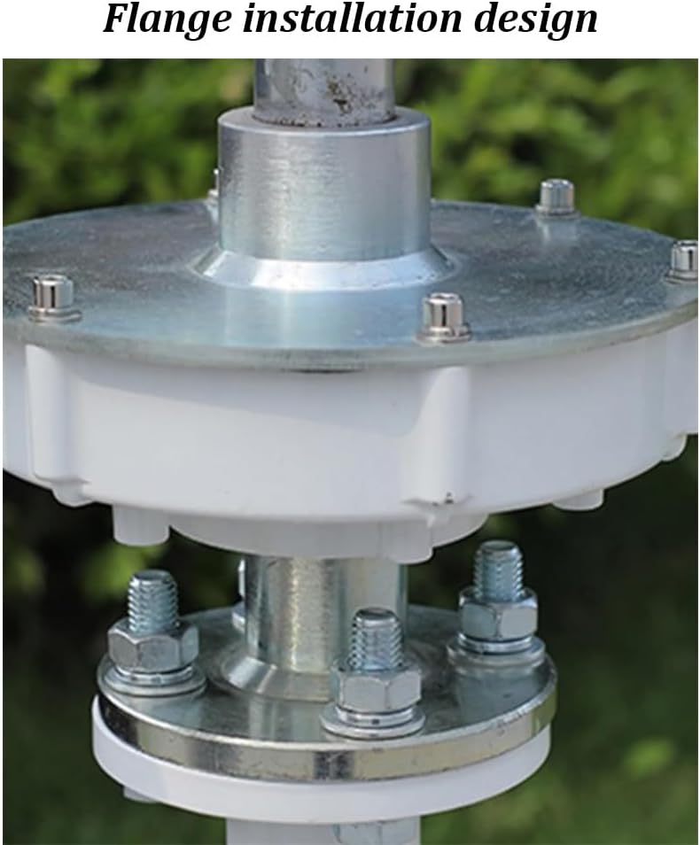 10 Blades Wind Turbine Generator, 600W Vertical Axis Wind Turbines Kit, Low Wind Speed Starting Wind Power Generator, Low Noise, for RV, Home(24v)