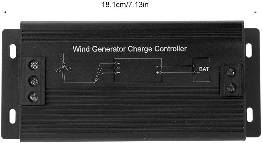 12V/24V/48V Wind troller, Wind Generator Controller, 400W 1000W with Auto Vol Recognition, Three S Charging Algorithm for Fishing