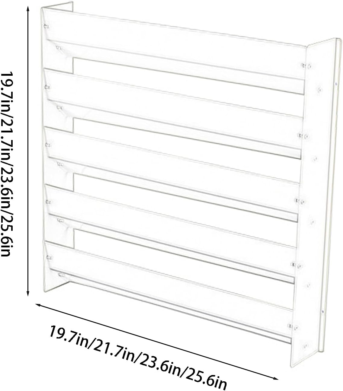 Air Conditioning External Unit Deflector,Air Outlet Baffle,Galvanized Steel Ac Vent Cover Weatherproof Air Conditioner Protection Fence Screen,Waterproof Dustproof Heat Pump Unit Cover