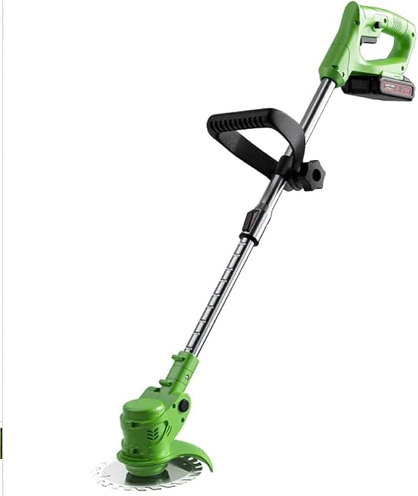 1600W Rechargeable Lawn Mower - Efficient Mowing, Weeding, and Shrub Trimming with 36V-18000mAh Battery