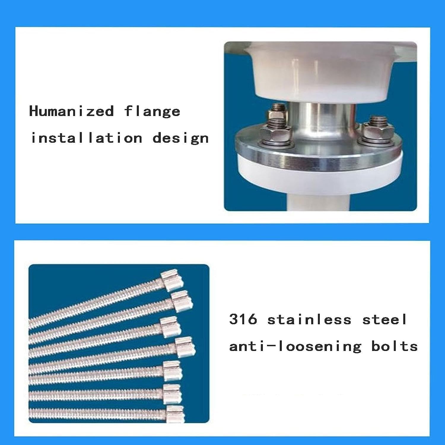 CAJUCA Vertical Axis Wind Turbine Kit 3000W 5 Blades Home Low Noise Wind Turbine with Hybrid Controller Breeze Start