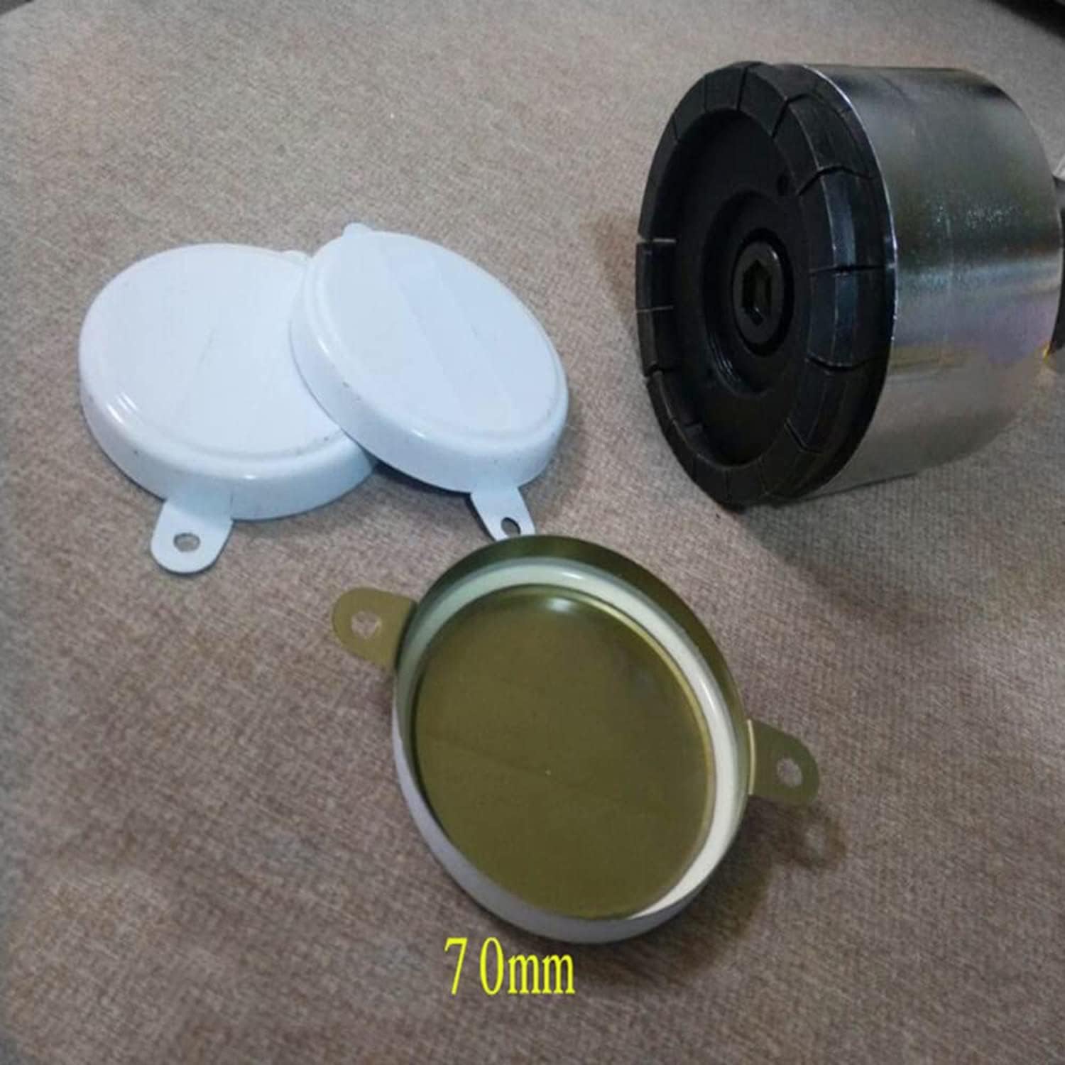 Heavy Duty Iron Barrel Sealing Machine, 200L Drum Cap Sealer & Pliers, 35mm & 70mm Crimping Tool for 53 Gallon Oil Drums, Durable Barrel Sealing Equipment