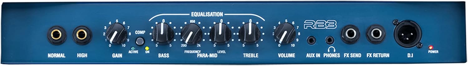 Laney Richter RB3 Bass Guitar Combo 65W 12 Inch Woofer Plus Horn, Gray