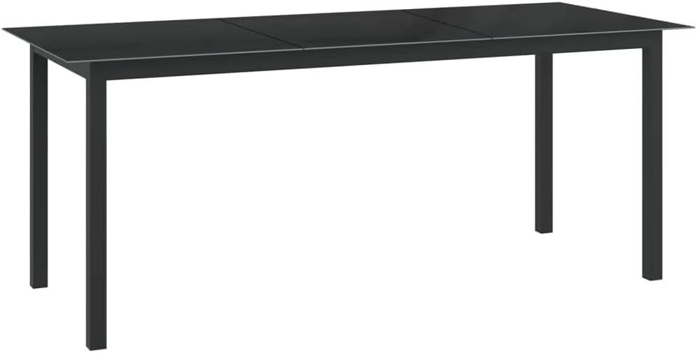 Patio Table Black 74.8