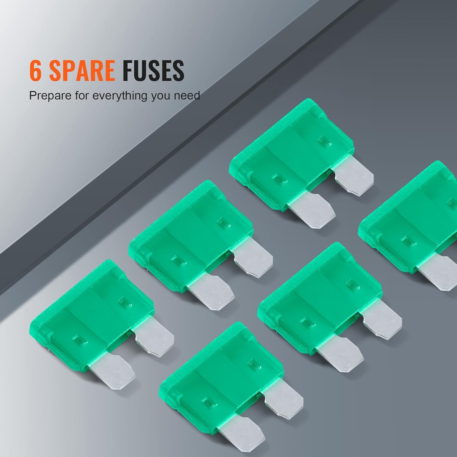 VEVOR Modified Sine Wave Inverter, 1500W Power Inverter DC 12V to AC 120V with 2 AC Outlets 2 USB Port 1 Type-C Port 6 Spare Fuses, for Small Home Devices Like Smartphone Laptop, CE FCC Certified