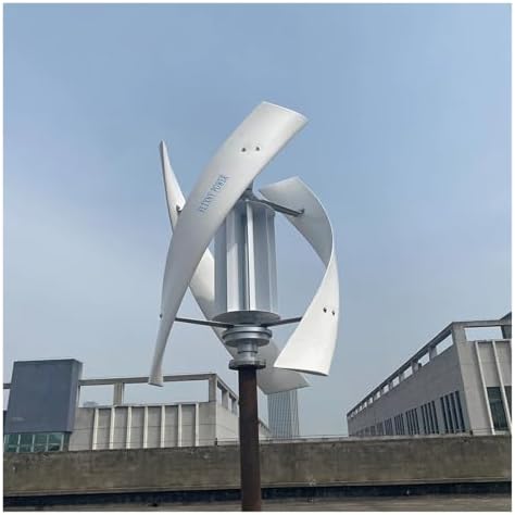5000W/8000W/10000W Vertical Axis Wind Turbine Generator - High Efficiency 12V/24V/48V/96V for Home, Farm, RVs, Boats - Eco-Friendly Renewable Energy Solution for Sustainable Living