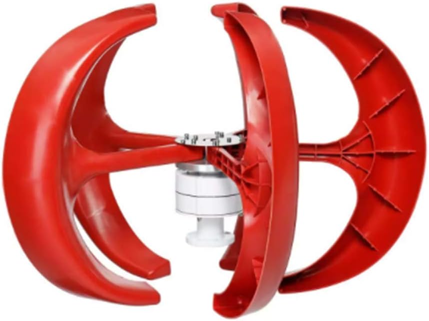 5000W AC 12V 24V Wind Turbines Generator Lantern 5 Blades Motor Kit Vertical Axi for Home Hybrids Streetlight Electromagnetic