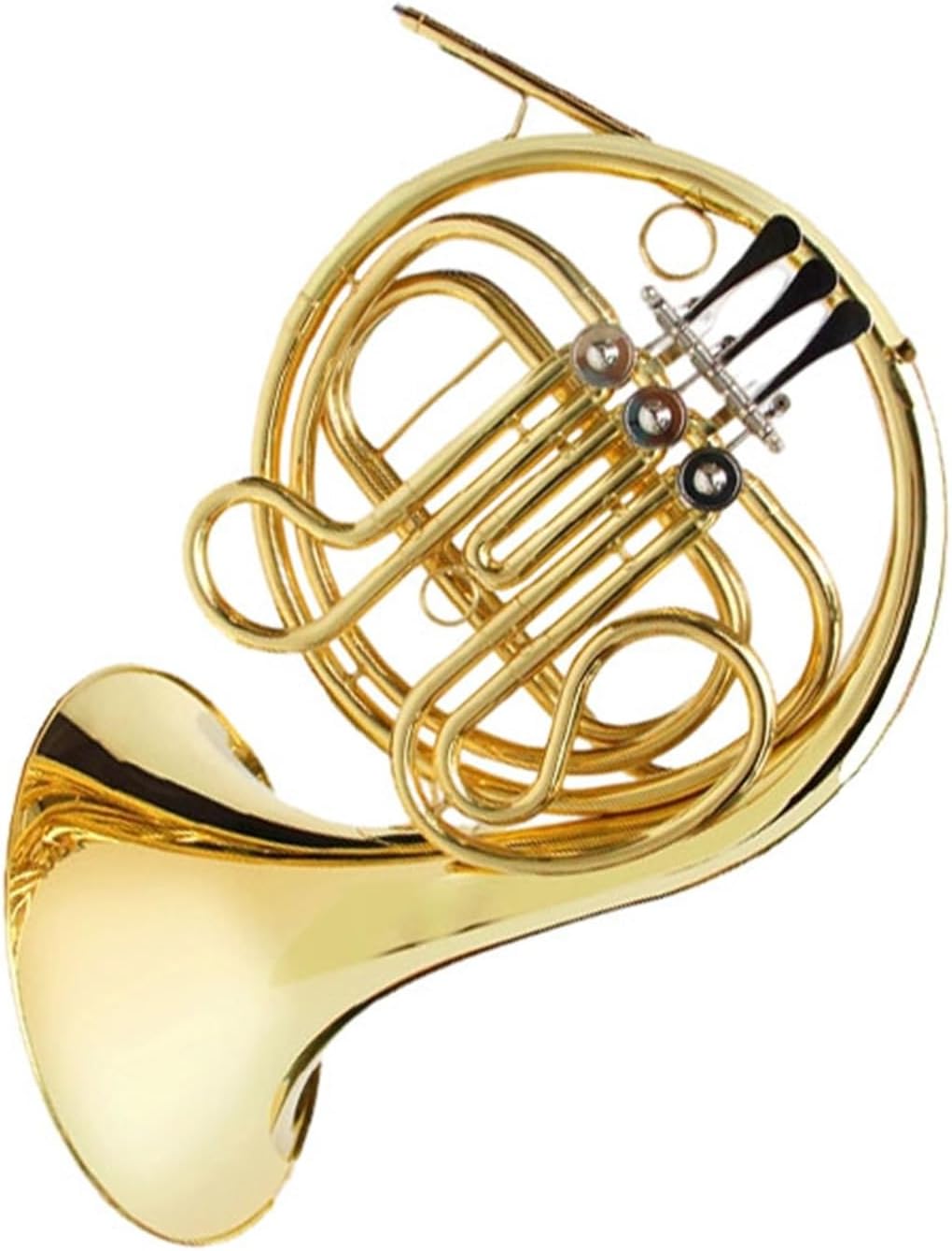 4 Key French Horn French Horn Professional Brass Instrument Double Row Single Design B Flat And Other Tones(5)