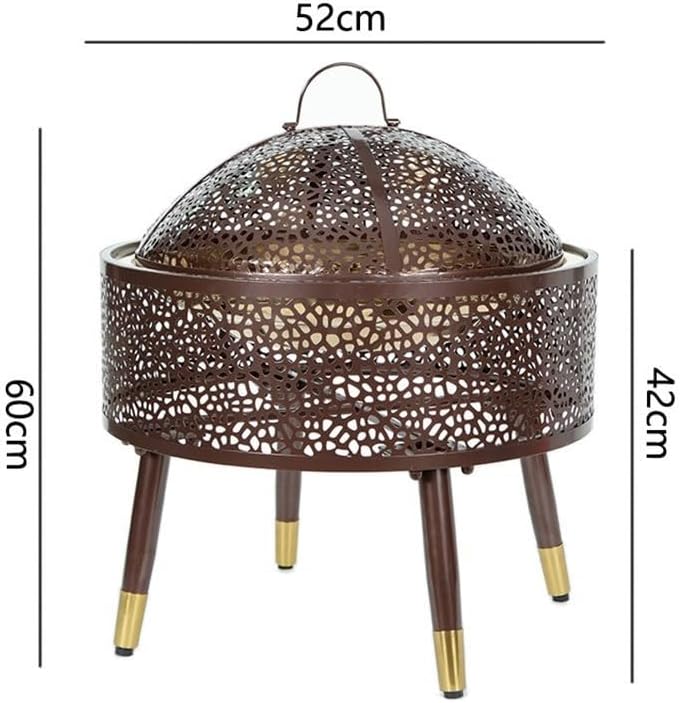 Outdoor Fireplaces Indoor Fire Pits Multi-Functional Household Heating Outdoor Courtyard Charcoal Stove Garden BBQ Grill Patio Furniture Fire Pits