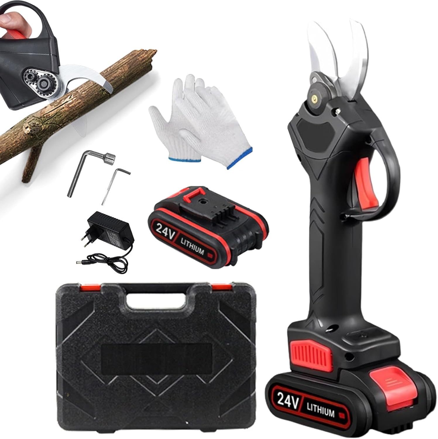 2025 Upgraded Electric Pruning Shears for Gardening, 1.2