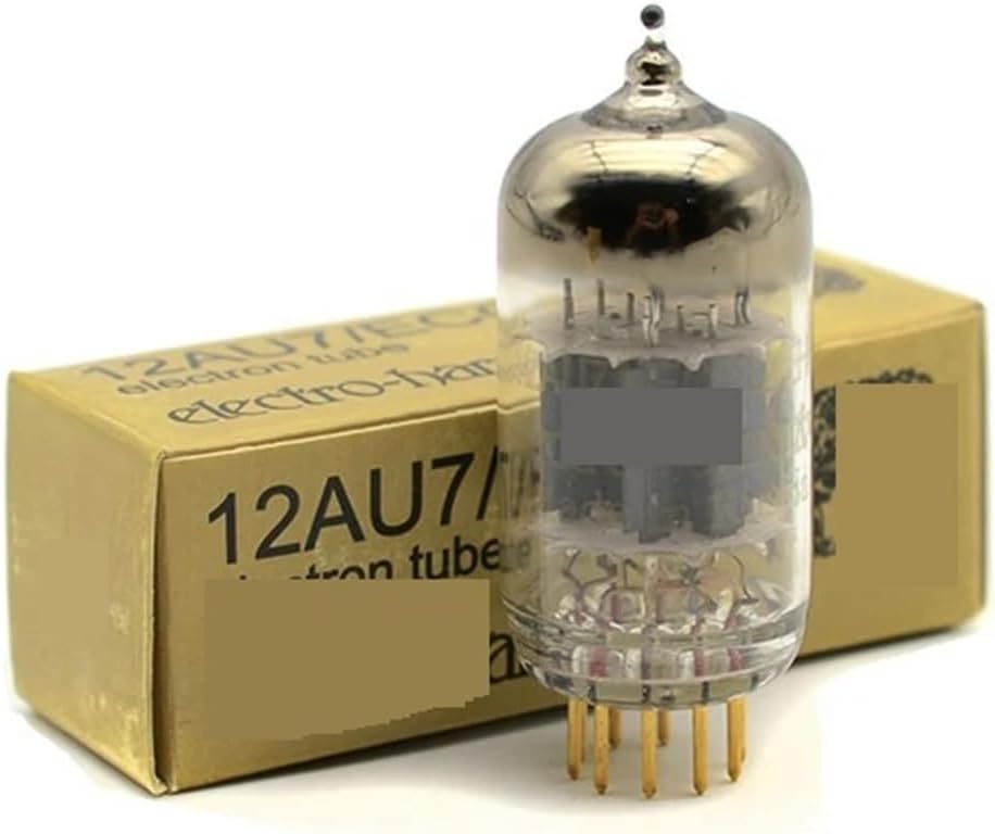 Vacuum Tube 12AU7 ECC82 Gold pins Suitable for Amplifier HiFi Audio Power Amplifier(ONE Matched Quad)