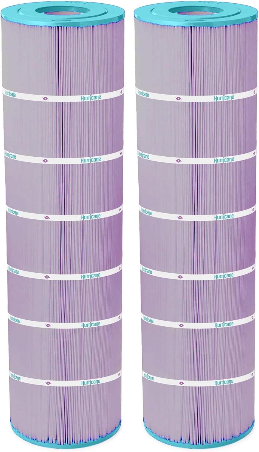 Hurricane Filters 2 Pack HF8418-01P Platinum Purple Spa Filter Cartridge - Replacement for PJANCS200, Unicel C-8418, Filbur FC-0823, Jandy Industries CS 200