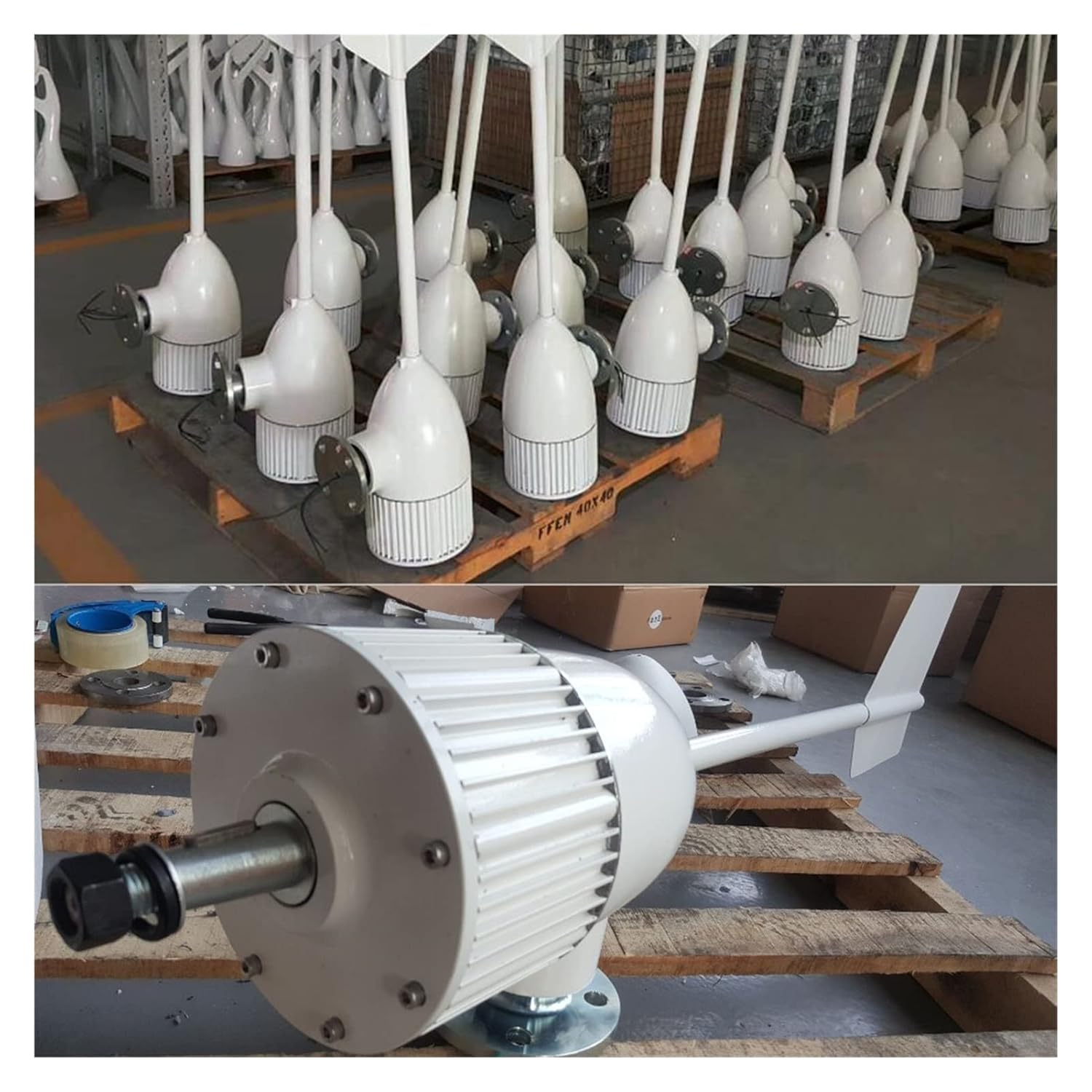 2000w 48V 24V Wind Turbine Generator, Windmill Horizontal Wind Turbine Generator Kit Energy Altern with Mppt Controller Inverter - Onshore Wind(MPPT Controller,3_48V_2000W)