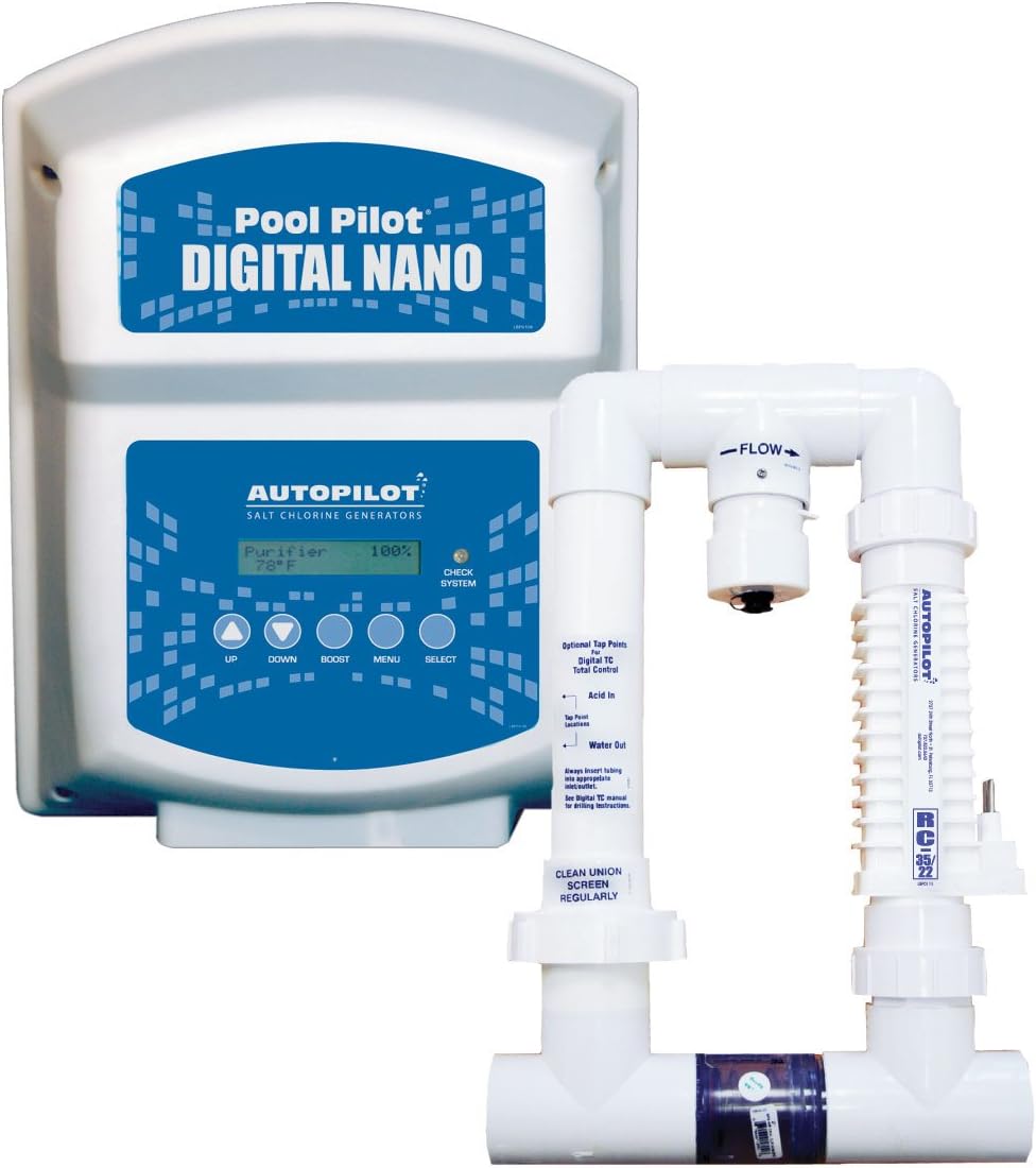 AutoPilot DN2 Salt Chlorine Generator - Pool Pilot Digital NANO 220V System