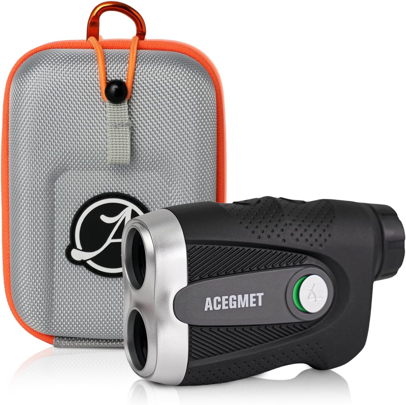 ACEGMET PF2C Golf Rangefinder with Slope, 0.3s Flag Pole Locking Vibration, ±1yd Accuracy,Rechargeable Laser Range Finder Golf with Magnetic, Golf Accessories for Men