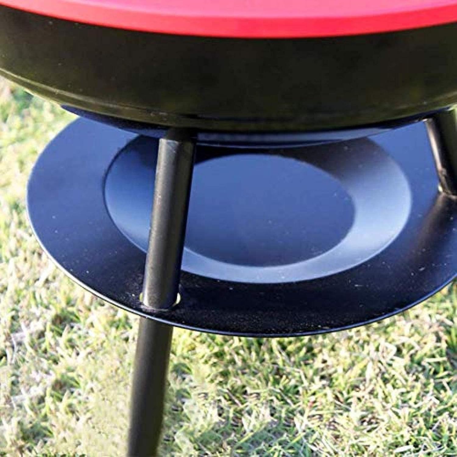 Fire Pit BBQ Grill Fire Bowl Outdoor Bowl Round Barbecue Household Stove Portable Charcoal Barbecue Grill Barbecue Heating in Winter