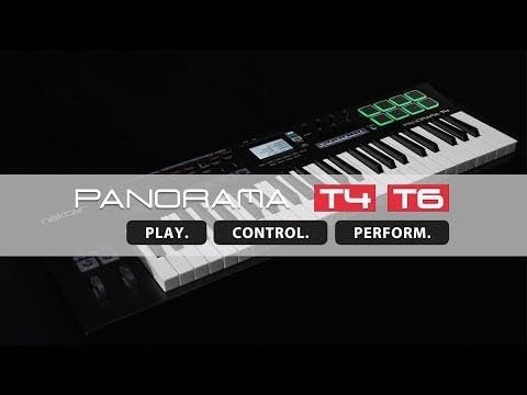 Nektar Panorama T4 - USB MIDI Controller Keyboard with Nektar DAW Integration + Nektarine PlugIn Control,Black