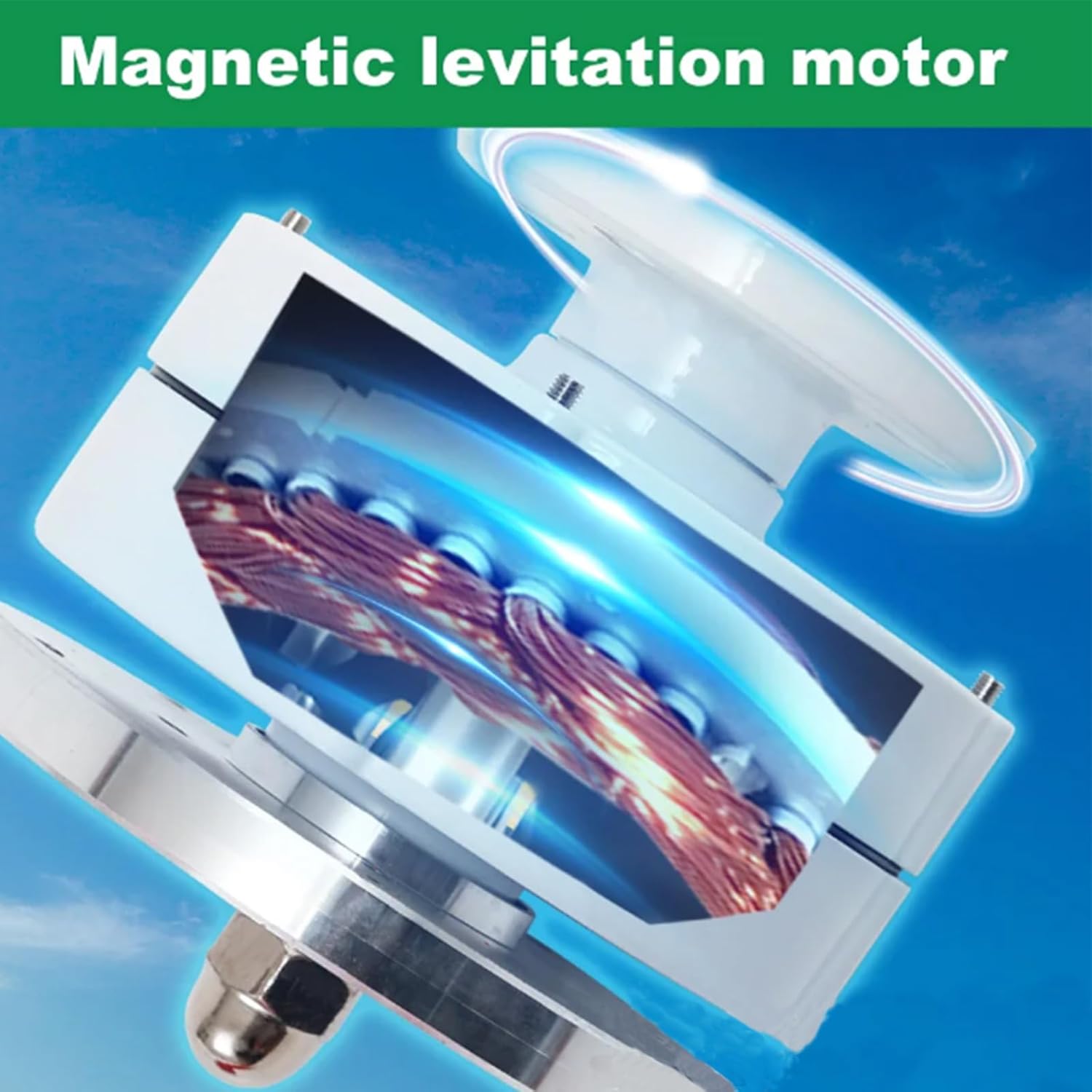 2000W Low Speed New Energy Wind Turbine Generator, 12V 24V 48V 220V Vertical Wind Turbine Generators for Outdoor Street Lights(with Controller)