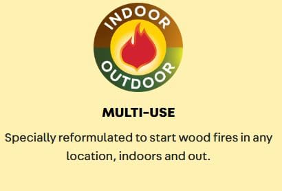 Duraflame Quick Start Firelighters 120 Pack + Long Strike Matches – Fast, Clean-Burning Fire Starters for Fireplaces & Campfires (3 Pack + Matches)