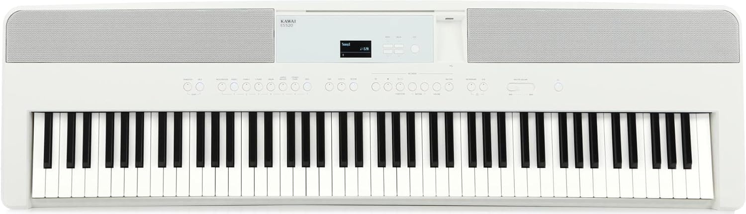 Kawai ES520 88-key Digital Piano with Speakers - White